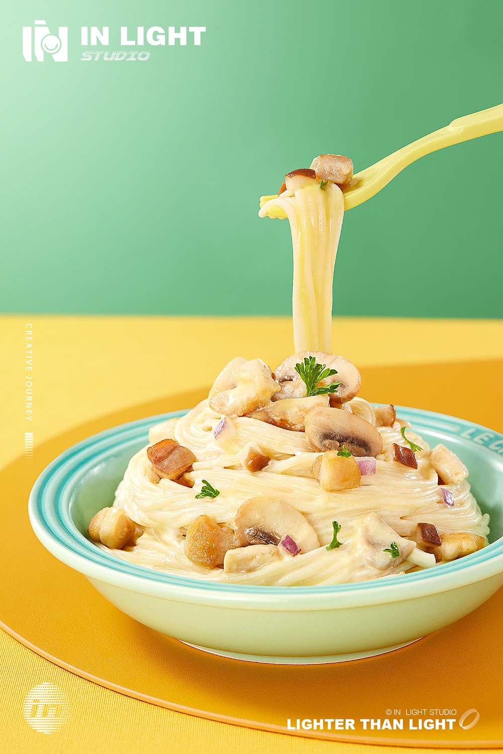 怡芽 X INLIGHT l 意面及拌饭拍摄 l 儿童辅食