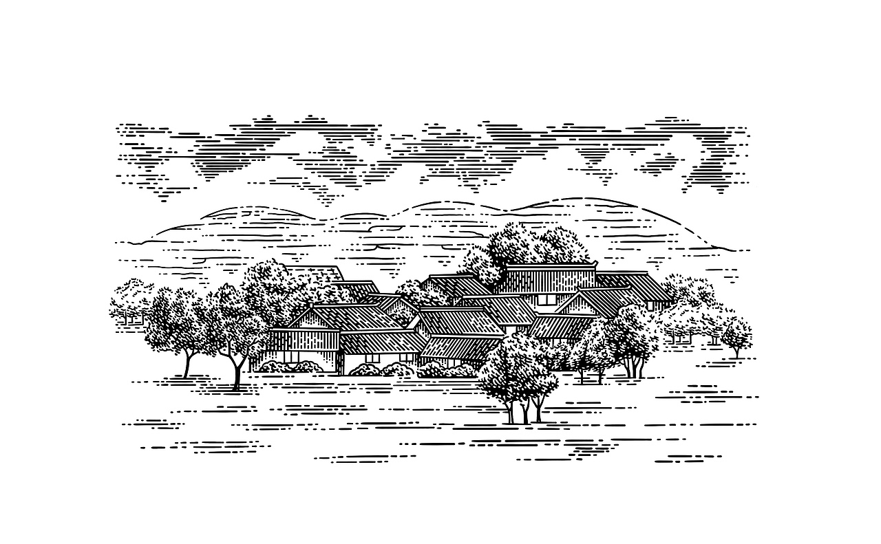 黑白插畫稿（圖ZMjY0MzEzMTk2） - 商業(yè)插畫 - 站酷設(shè)計(jì)師王清楓原創(chuàng)素材 - 站酷ZCOOL