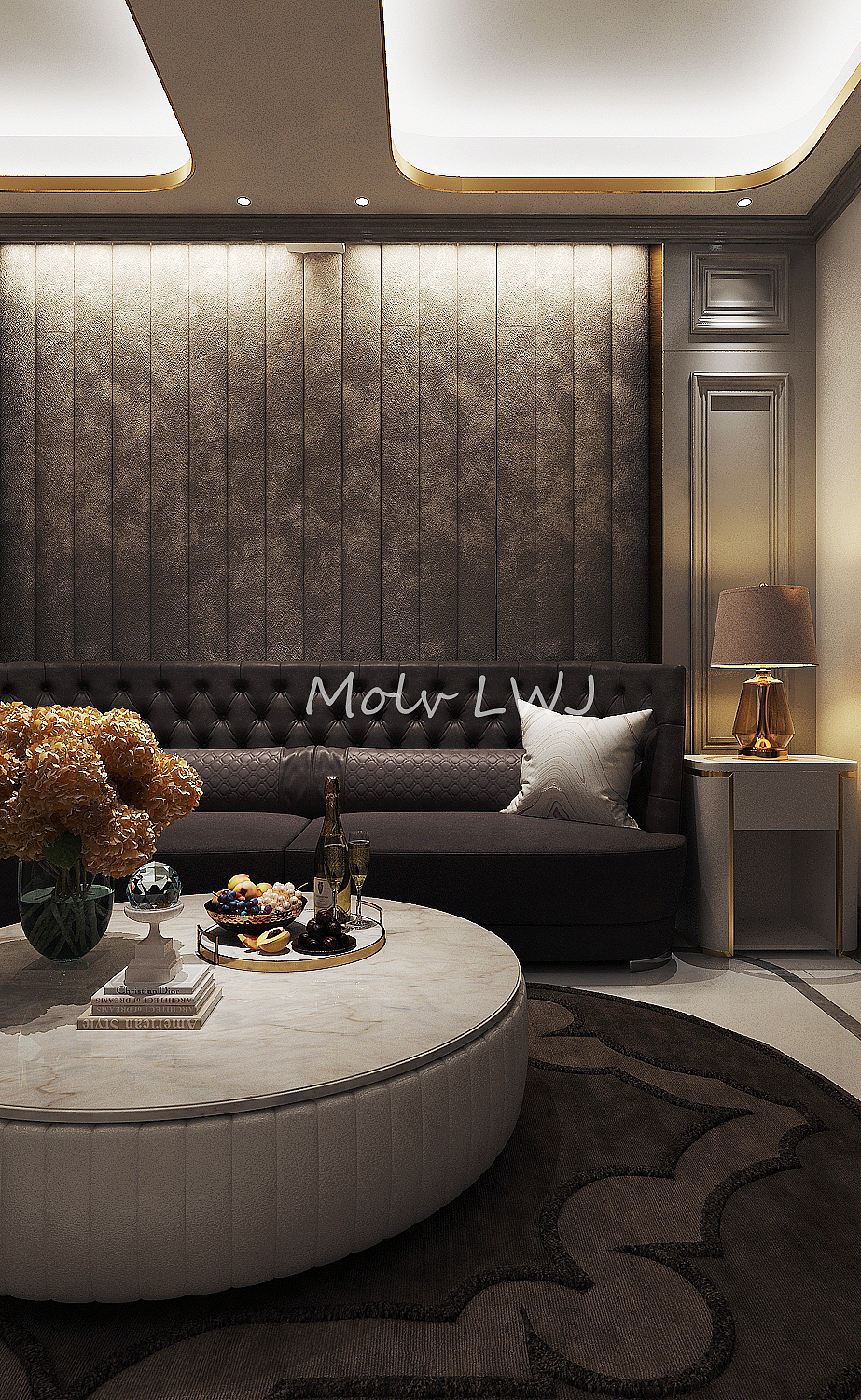 比华利320平联排别墅现代轻奢（图ZMjI0NzM1MzI0） - 家装设计 - 站酷设计师L文君原创素材 - 站酷ZCOOL