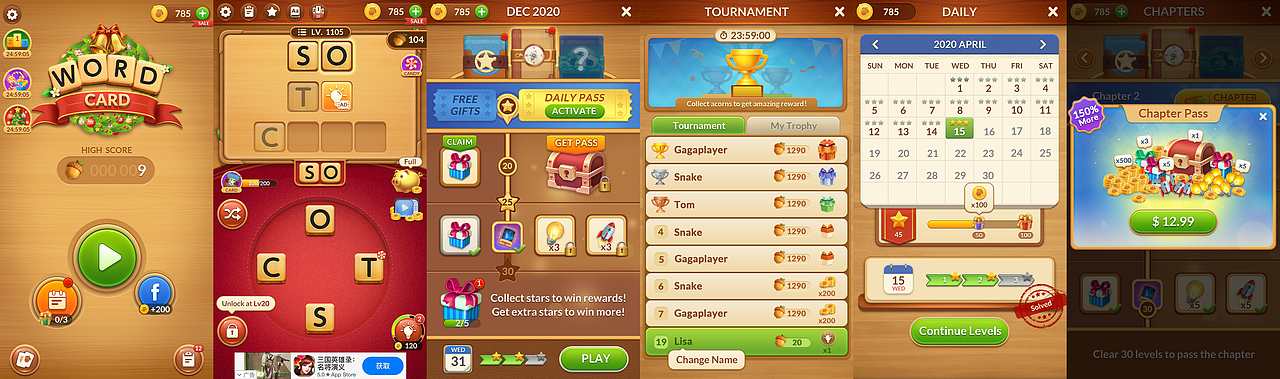 wordgame（图ZMjQ2NDQ1NTQ4） - 游戏UI - 站酷设计师栀未丷原创素材 - 站酷ZCOOL