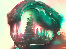 #站酷夢筆#坤坤眼中的未來世界