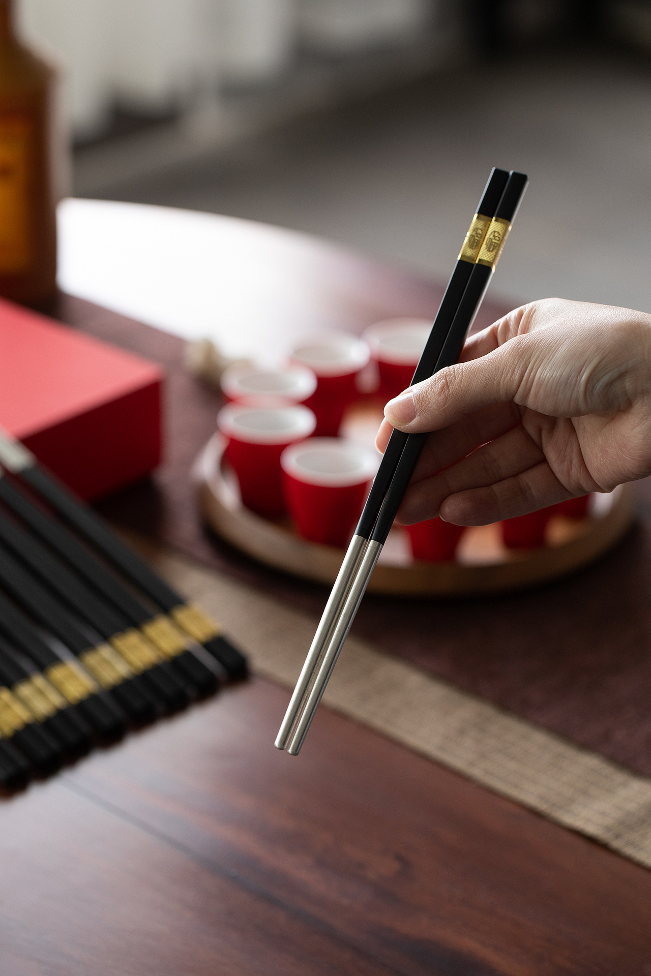 合家欢——十全十美银筷（图ZMjgyMDk5MjIw） - 其他工业/产品 - 站酷设计师银与奥鑫福金银礼原创素材 - 站酷ZCOOL