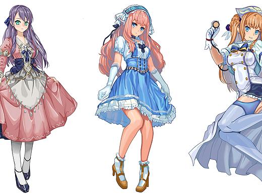 美少女立绘(练习)