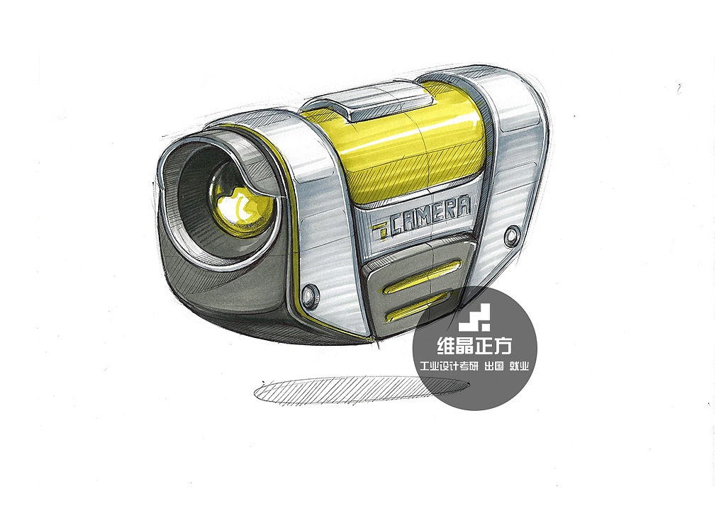 摄像机马克笔表达