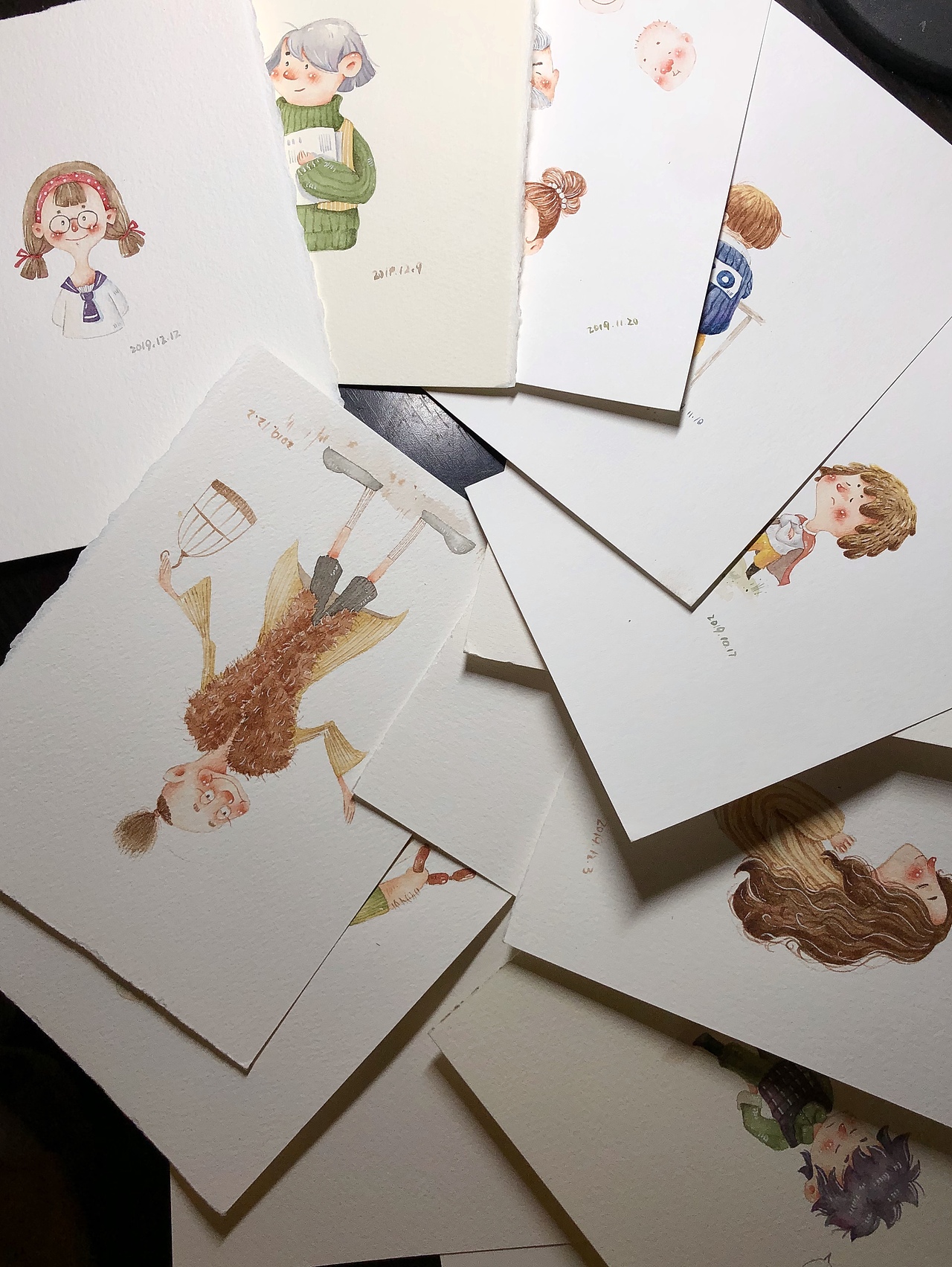 今日画作,又一本完成~