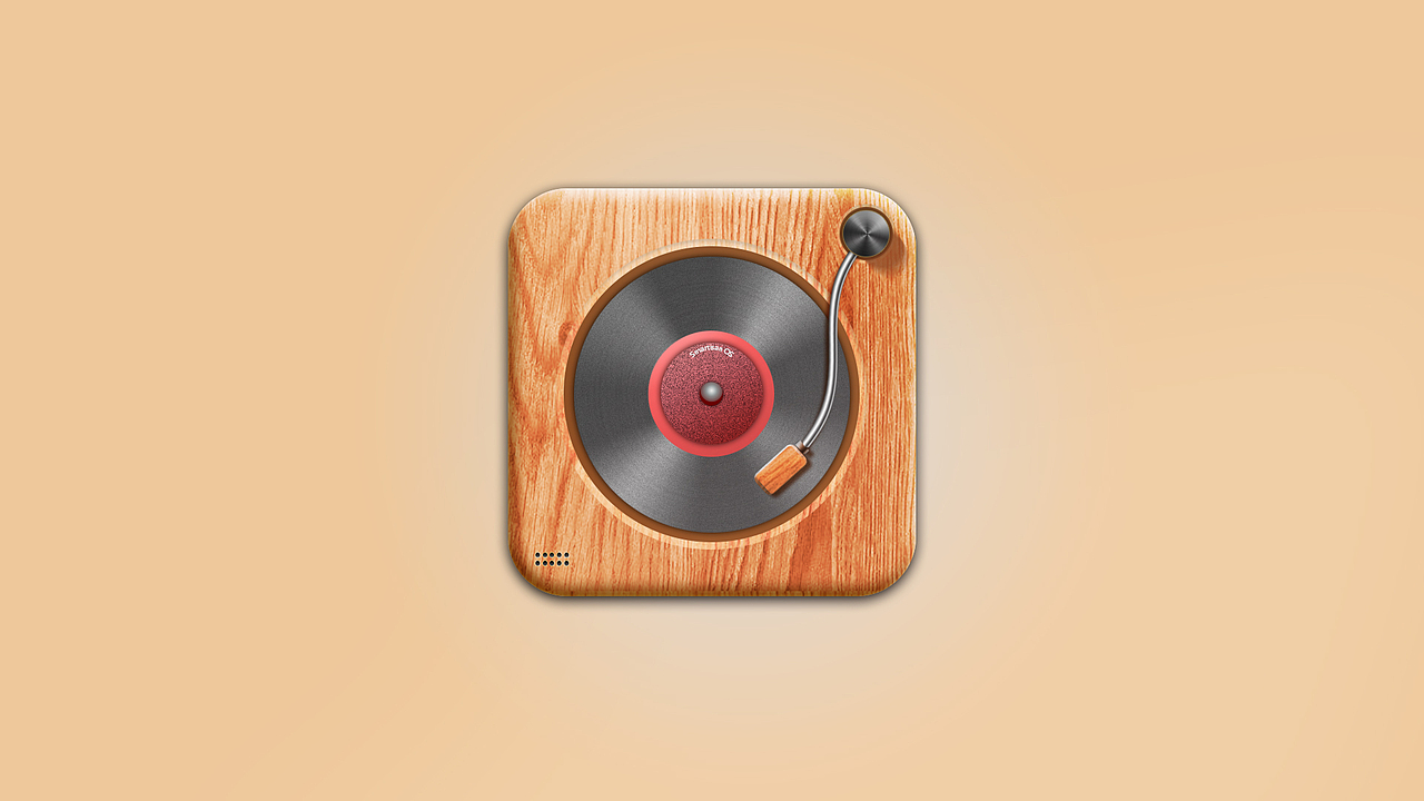 唱片机图标练习