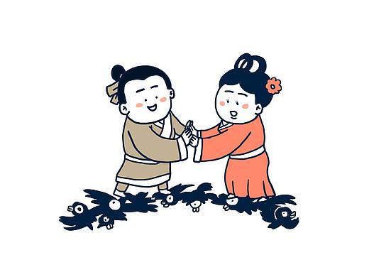 #七夕# 今天适合喂鸟