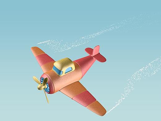 穿越云彩的飞机（个人主页-ZNTU4NDg0ODQ=） - 场景 - 站酷设计师八宝和富贵儿原创素材 - 站酷ZCOOL