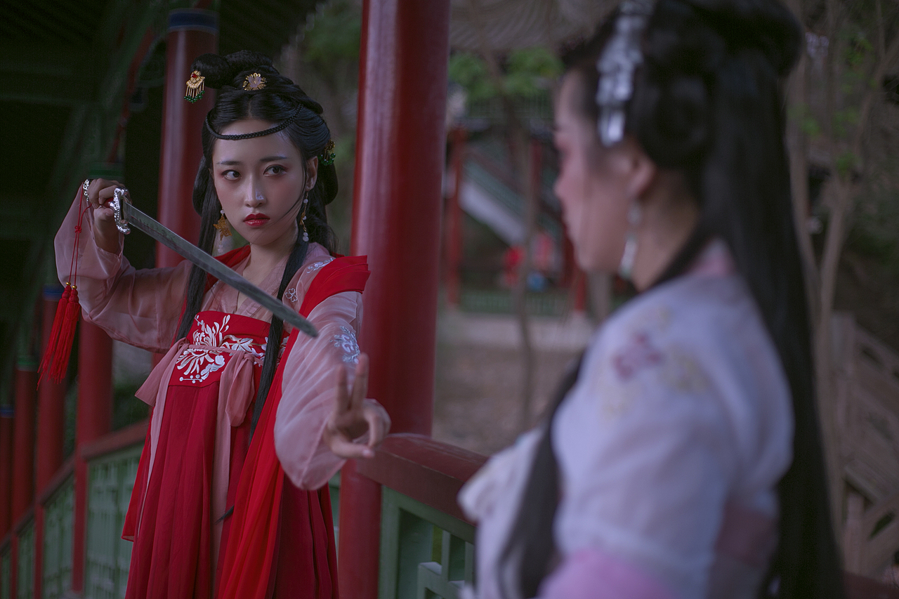 双姝并蒂（图ZMTQzNzQyOTAw） - 人像摄影 - 站酷设计师牛霖霖原创素材 - 站酷ZCOOL