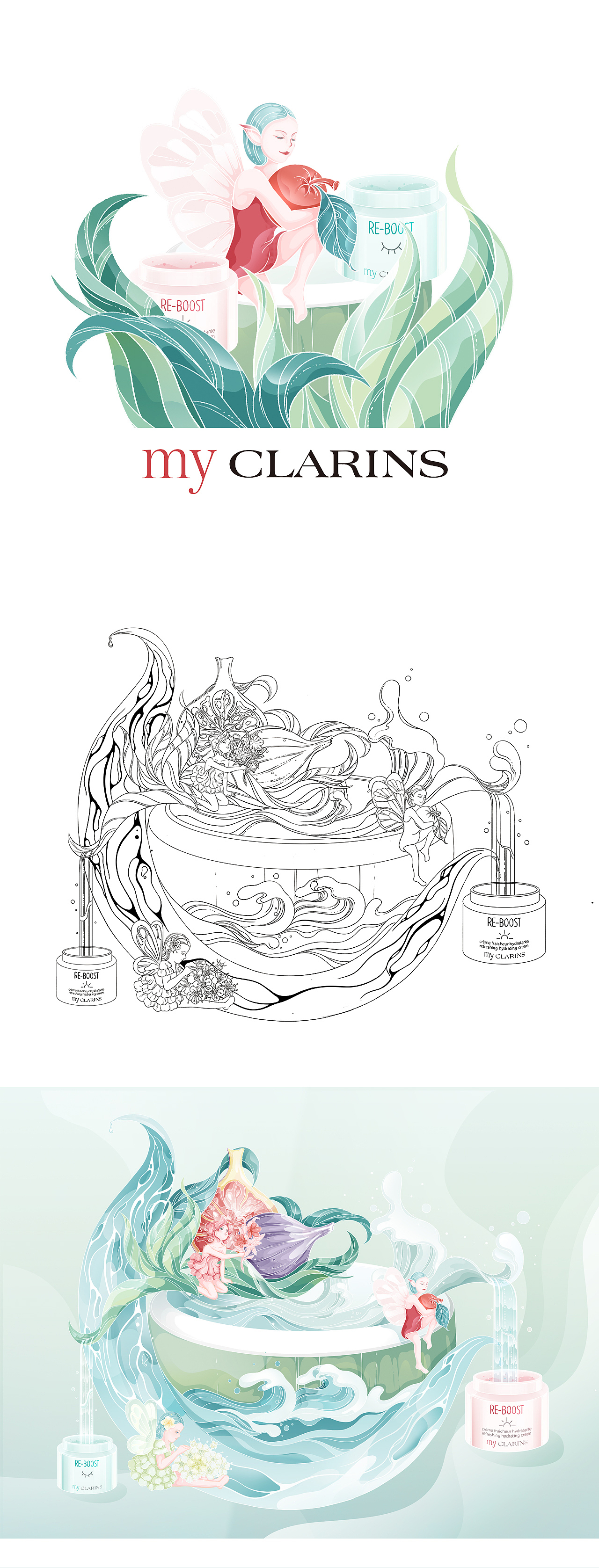 my CLARINS寻找天然好食肌-醴泉(图ZMjk4Nzk0MDk2) - 海报 - 站酷设计师大愚愚原创素材 - 站酷ZCOOL