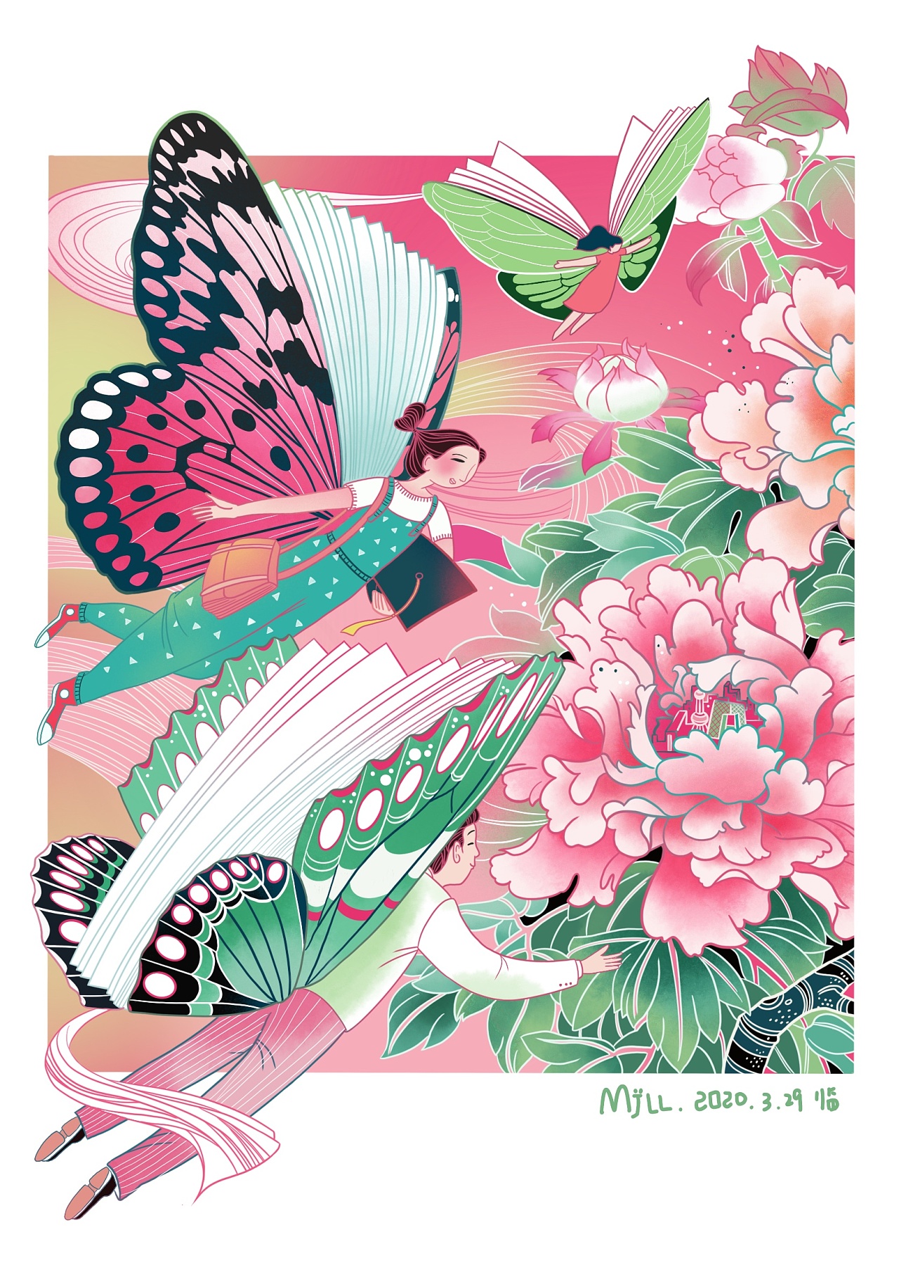 中国风插画 | 近期临摹