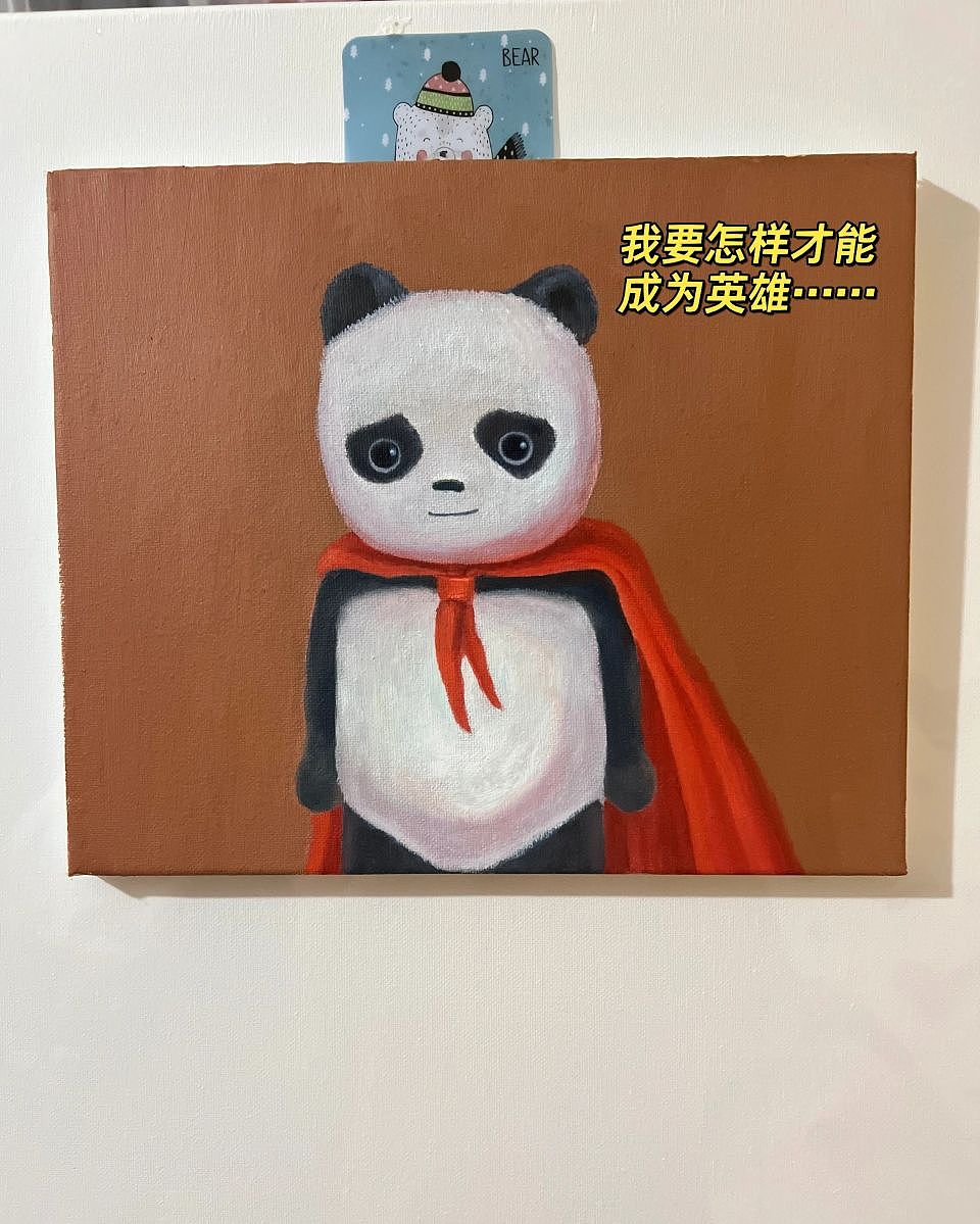 纯手绘小油画尝试