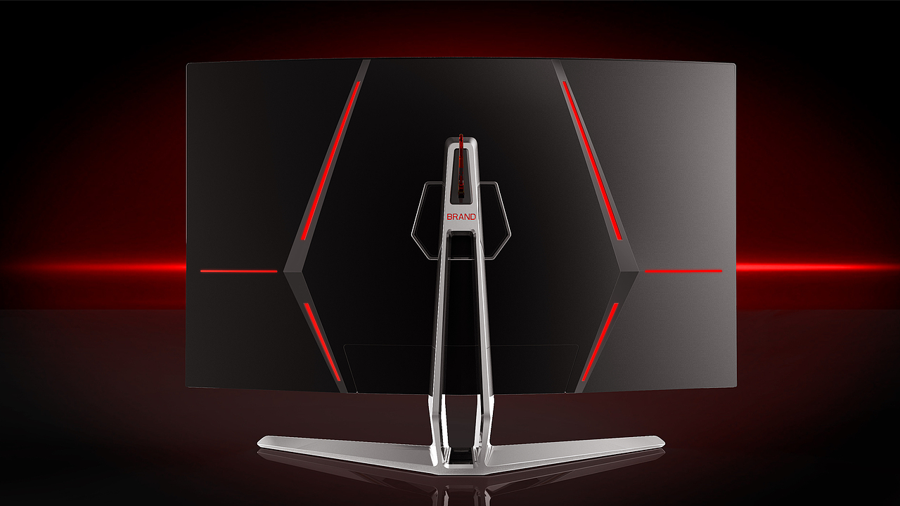 27寸电竞显示器（图ZMTc1MzU2MTI0） - 其他工业/产品 - 站酷设计师RukenWu原创素材 - 站酷ZCOOL