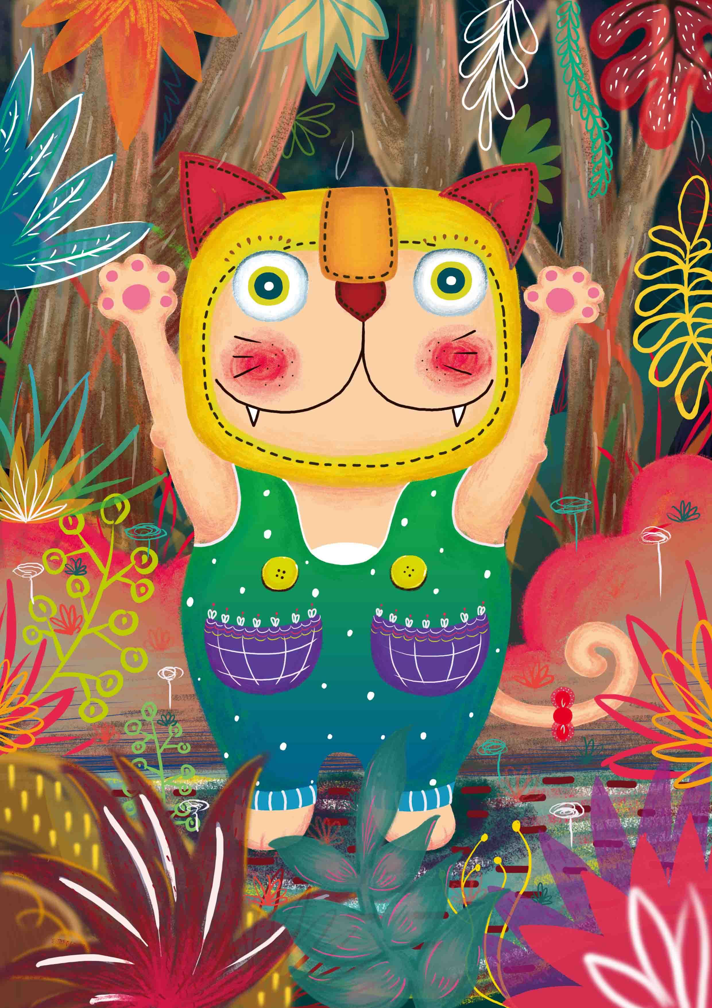 毕业设计作品: 玩偶形象插画设计