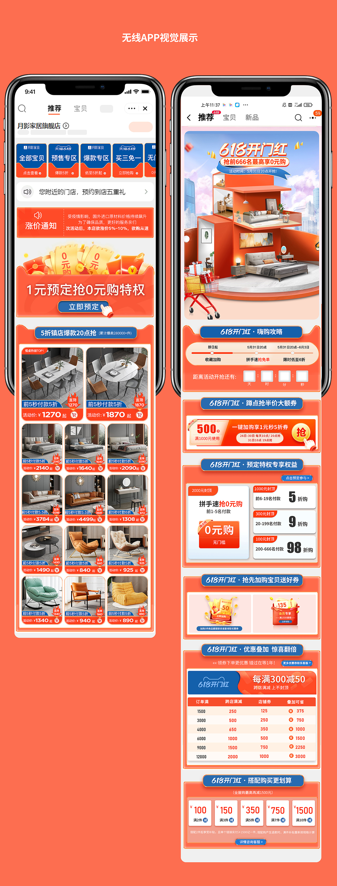 618开门红（图ZMzAyODA3NTky） - 电商 - 站酷设计师柠檬小妖原创素材 - 站酷ZCOOL
