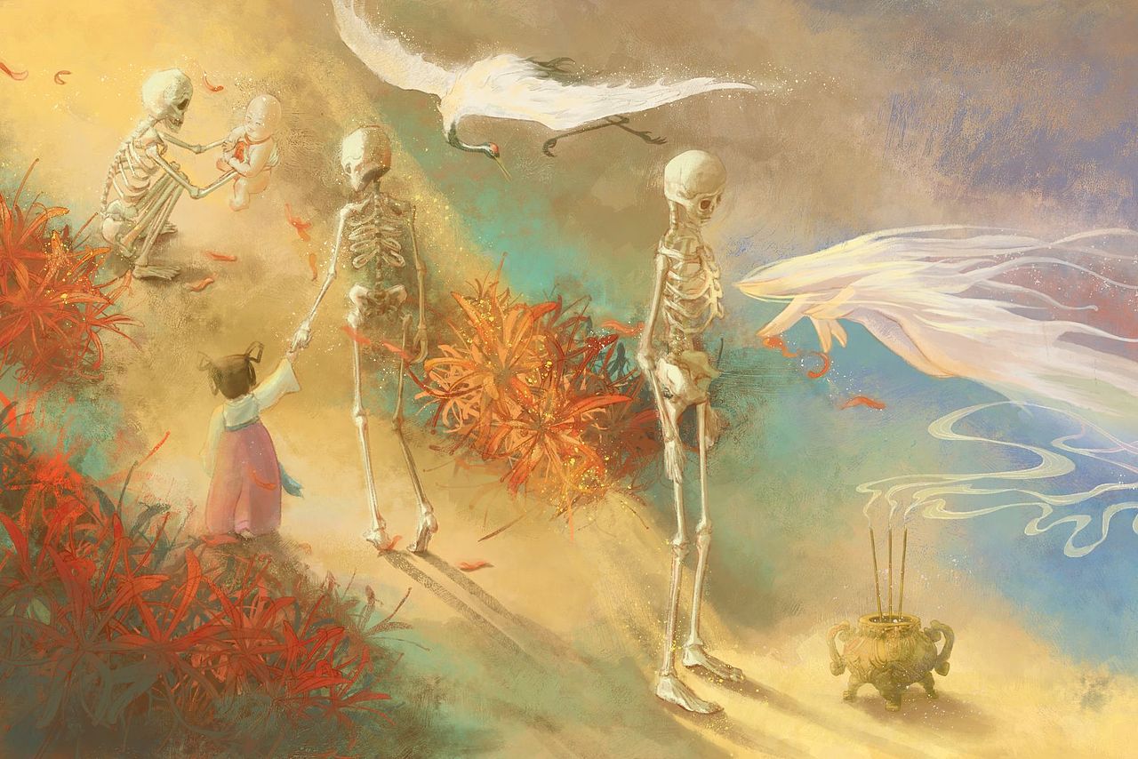 安魂曲（图ZMzIwNDYwNzg4） - 商业插画 - 站酷设计师河霜原创素材 - 站酷ZCOOL