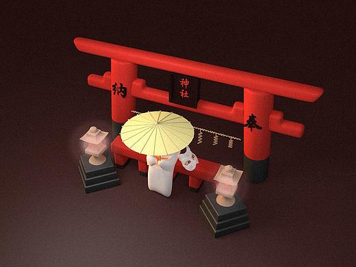 【C4D】⛩️