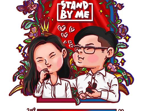 stand by me（個(gè)人主頁(yè)-ZMzM4OTYzOTY=） - 創(chuàng)作習(xí)作 - 站酷設(shè)計(jì)師繪長(zhǎng)1975原創(chuàng)素材 - 站酷ZCOOL