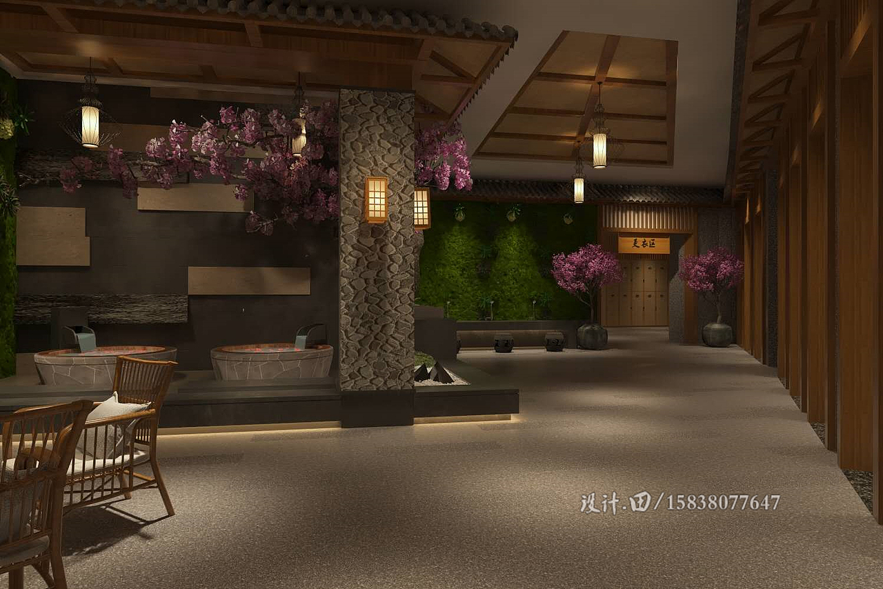 南阳水上人间韩式洗浴设计-韩式汗蒸洗浴设计