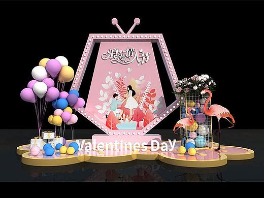 七夕情人节美陈