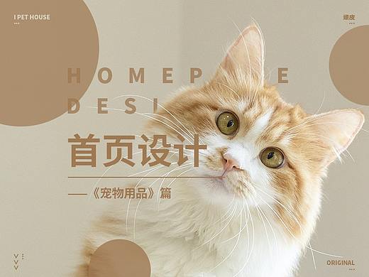 首页设计——之《宠物用品》篇