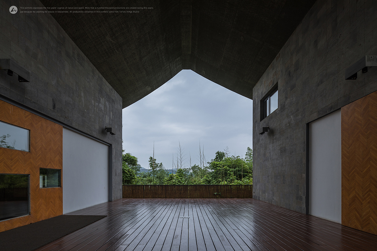 「建筑摄影」three-walled residence 三合宅