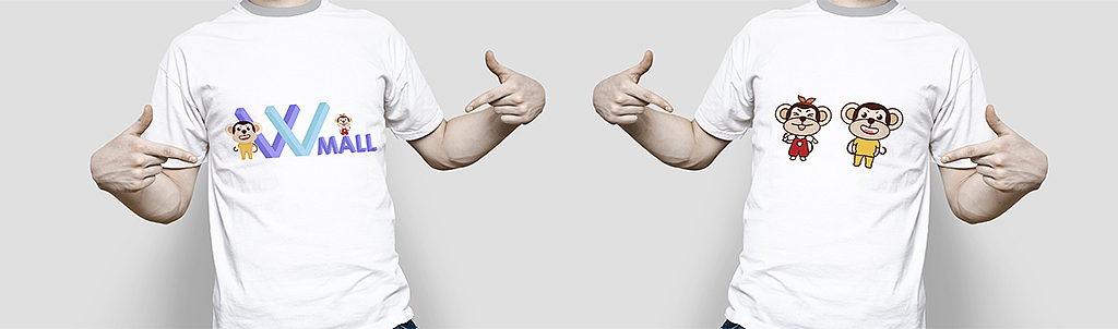 vvmall商场形象IP设计