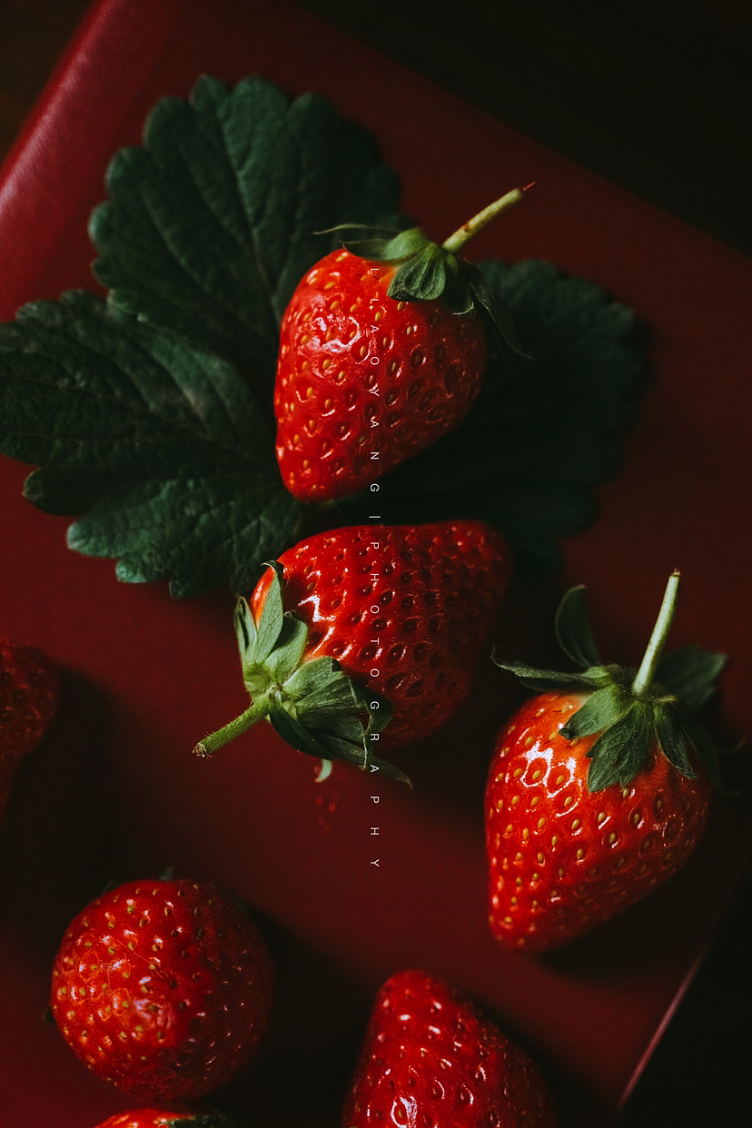美食摄影 |红颜草莓
