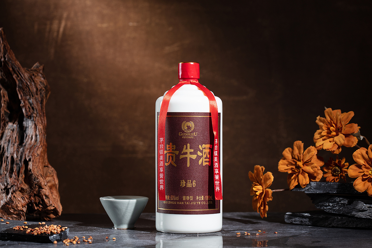 贵牛白酒拍摄