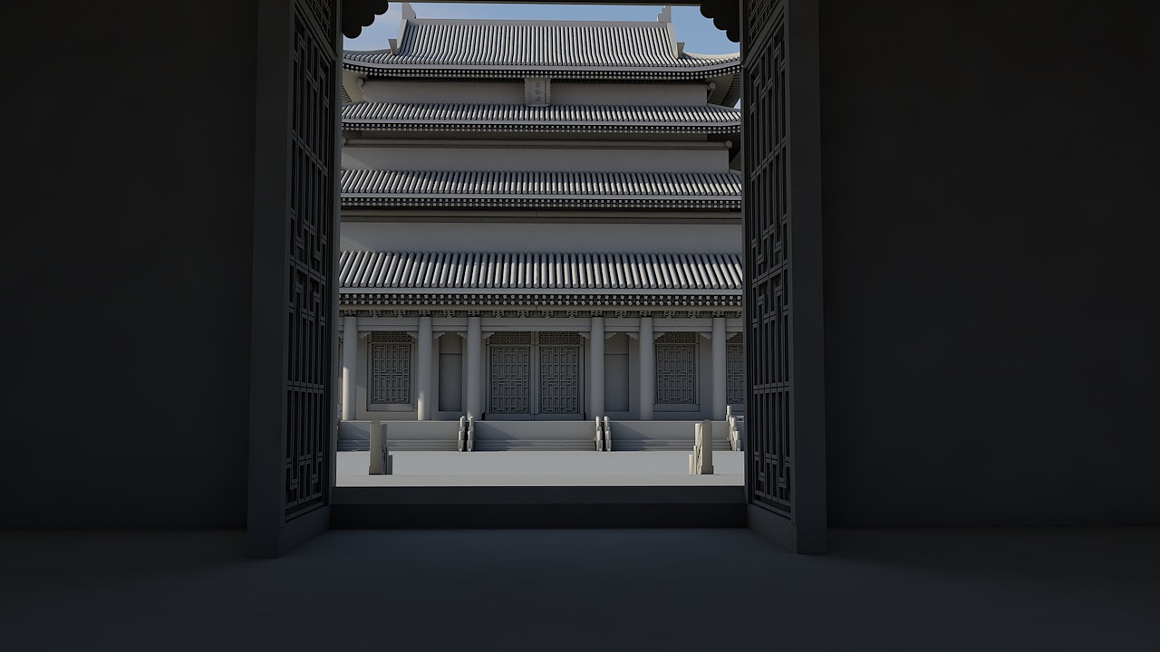 三维古建永和宫