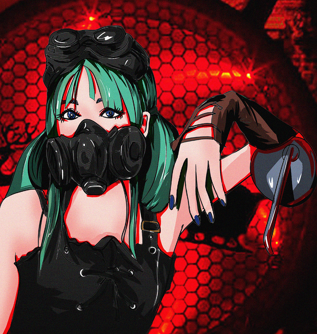 口罩女（图ZMTg3NjI2NzQ0） - 创作习作 - 站酷设计师钟当然原创素材 - 站酷ZCOOL