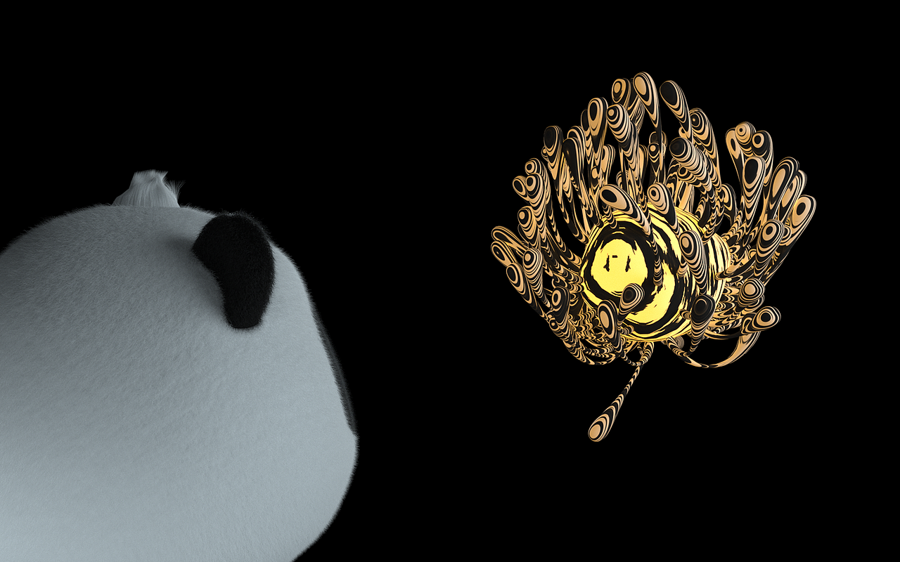 《胖安达的世界》国航IP胖安达场景C4D+OC