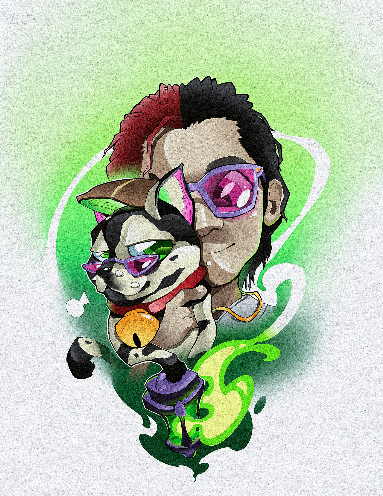 人🐱情未了（图ZMjk0NTUyMjM2） - 创作习作 - 站酷设计师正一琴绣原创素材 - 站酷ZCOOL