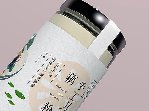 紫薯粉包装设计