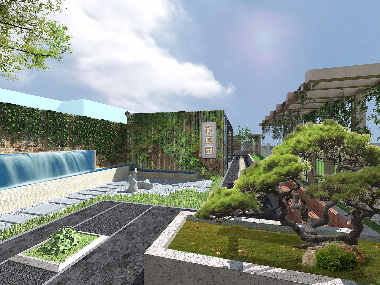 社区耕读园设计|空间|景观设计|yooouh_原创作品-站酷zcool