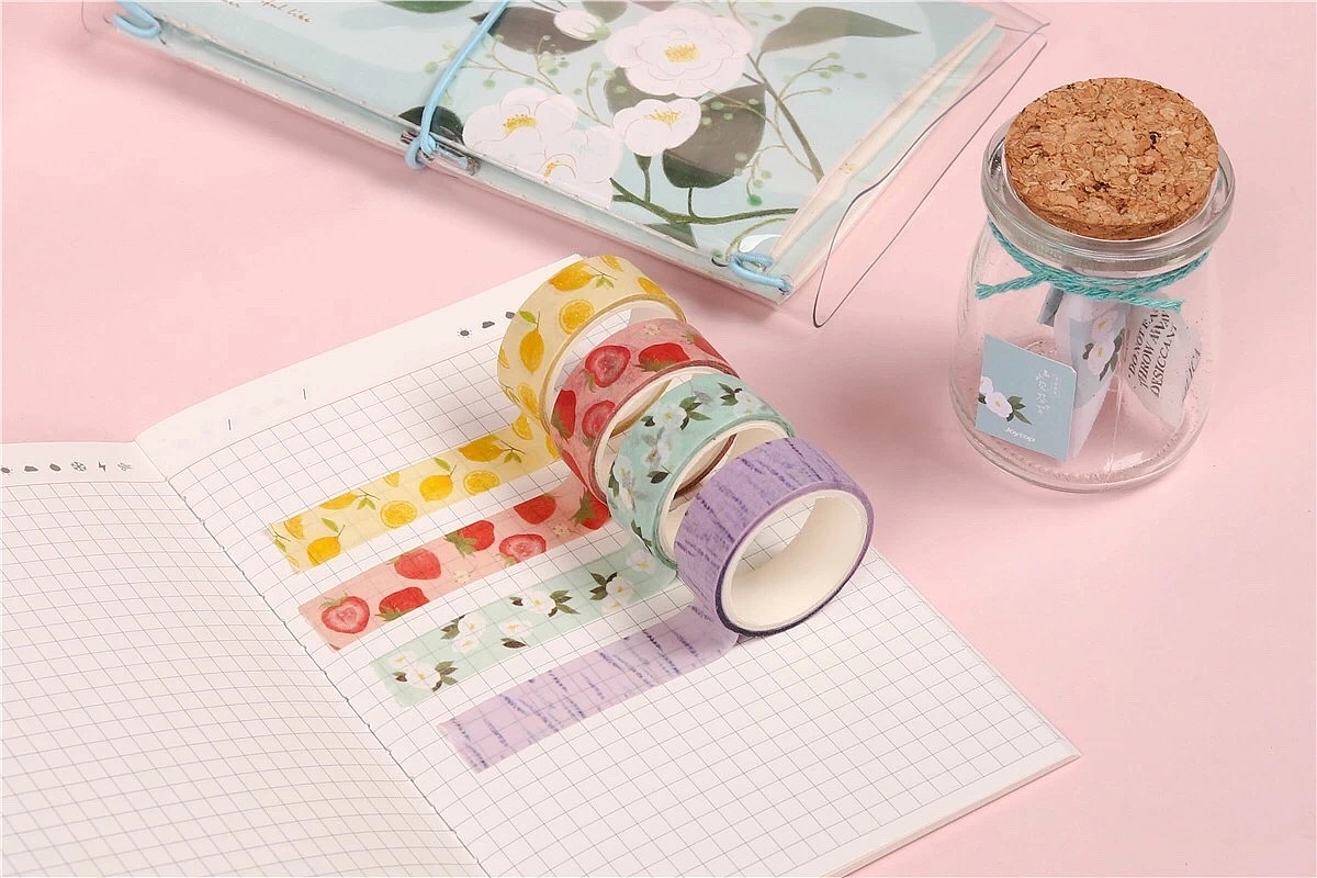 遇见芬芳香味手帐胶带礼盒-本册设计