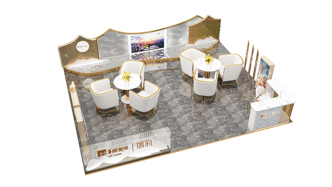 【something512】 地产展位（图ZMTkzNzY5NTg0） - 展陈设计 - 站酷设计师something512原创素材 - 站酷ZCOOL