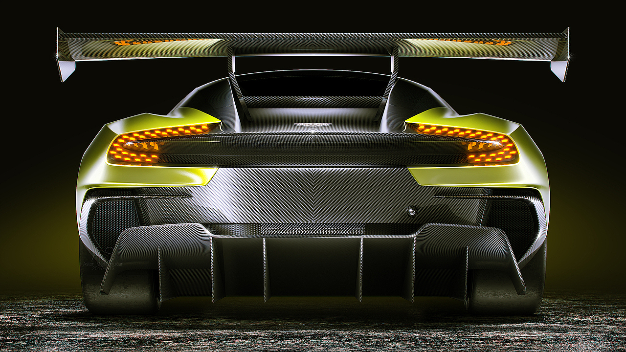 Aston Martin Vulcan渲染