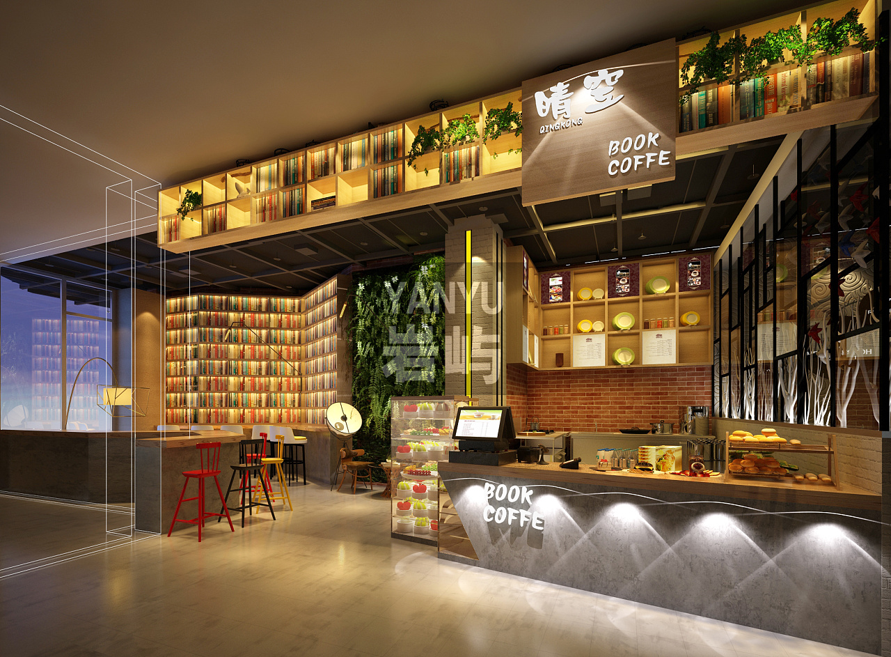 新疆乌鲁木齐汇嘉时代美食广场设计效果|空间|家装设计|北京岩屿设计