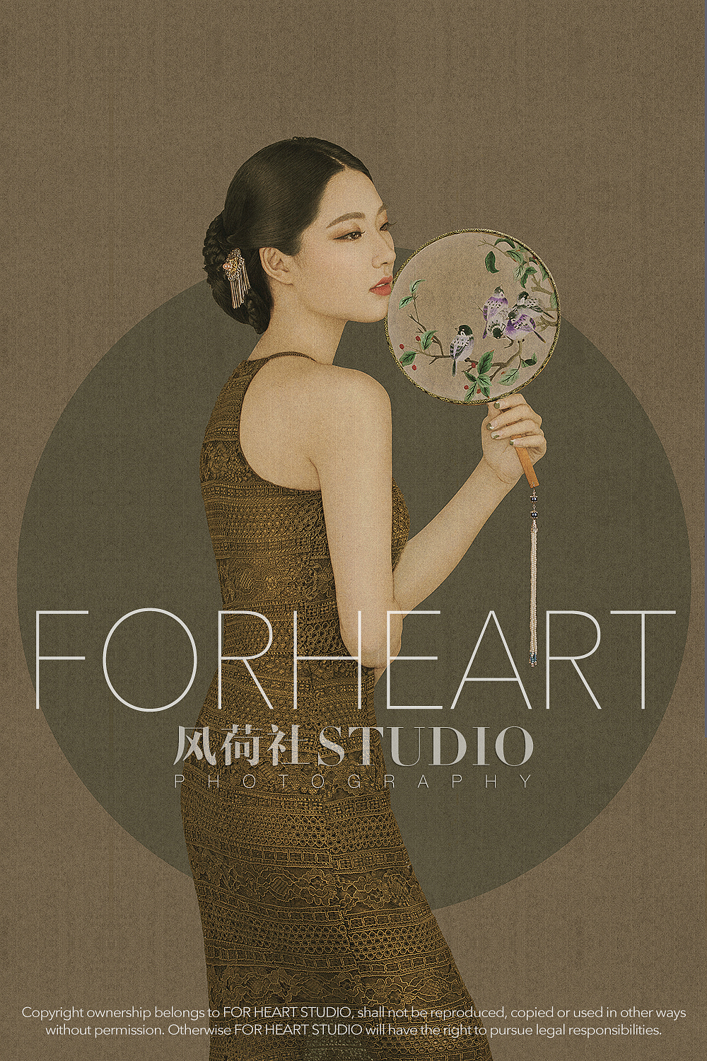 【个人时尚定制】手绘工笔+Miss.ForHear
