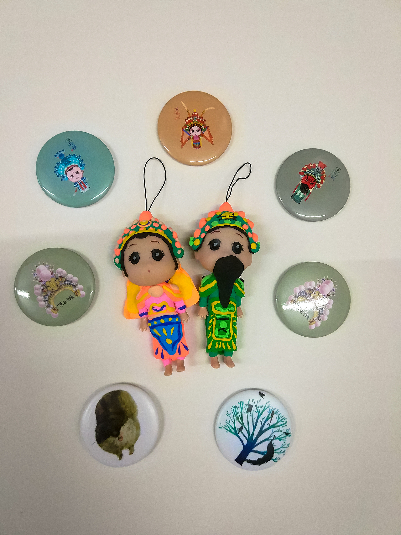 胸针、挂饰、夜灯、鼠标垫—以京韵千秋、同源共生为例（图ZMTA2MTUzODY4） - 其他手工艺 - 站酷设计师胖贾贾原创素材 - 站酷ZCOOL