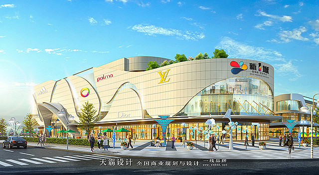 天霸设计坚持前沿性分享精彩创意城市综合体设计效果图（图ZMTEwNjg4ODAw） - 建筑设计 - 站酷设计师商业街天霸设计原创素材 - 站酷ZCOOL