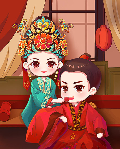 知否夫妇甜蜜发糖q版图