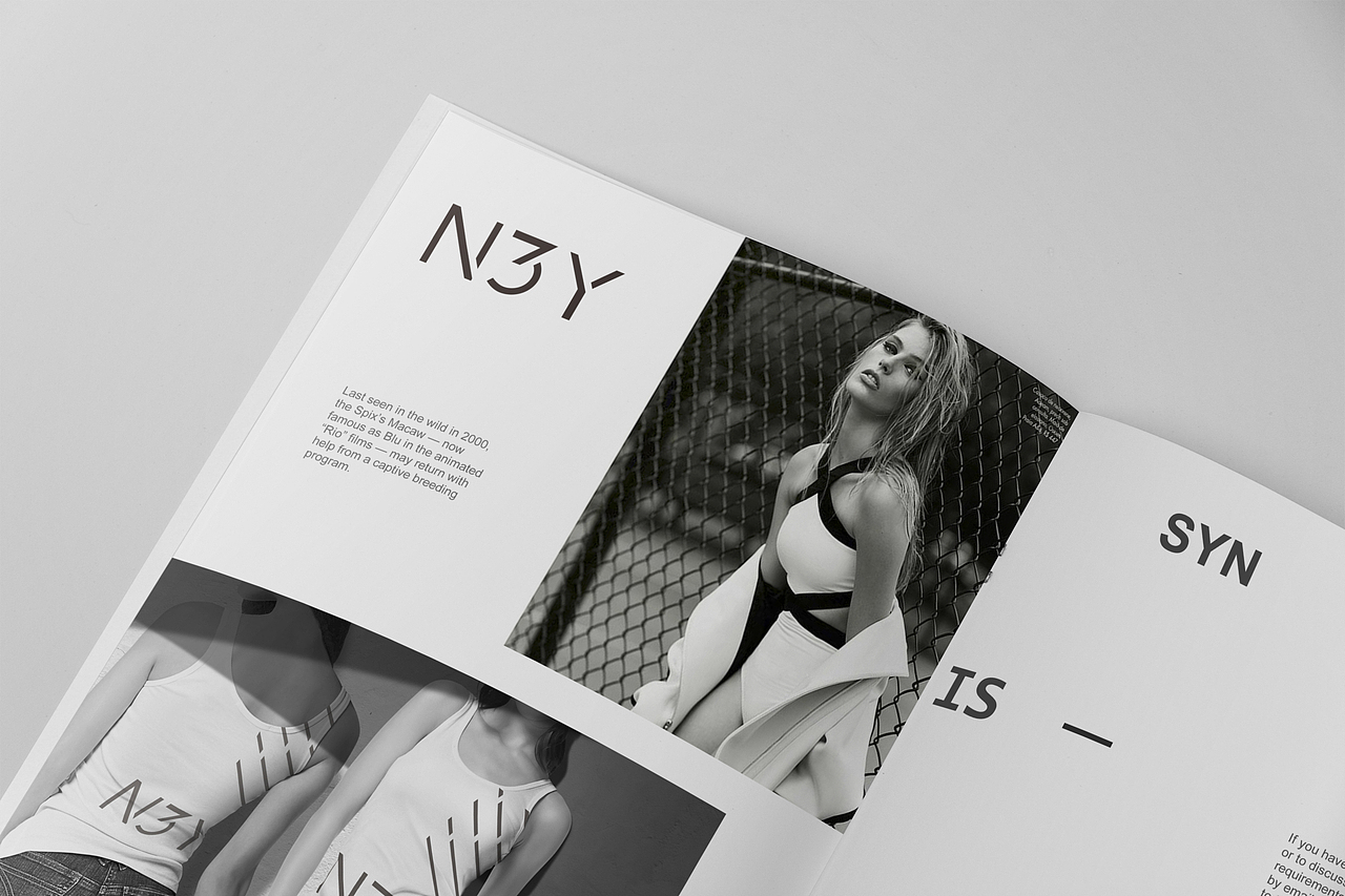 LOGO/VI设计 |N3Y 逆衣| #运动潮牌服饰#（图ZNjExMjE1ODQ=） - 品牌 - 站酷设计师介然设计原创素材 - 站酷ZCOOL