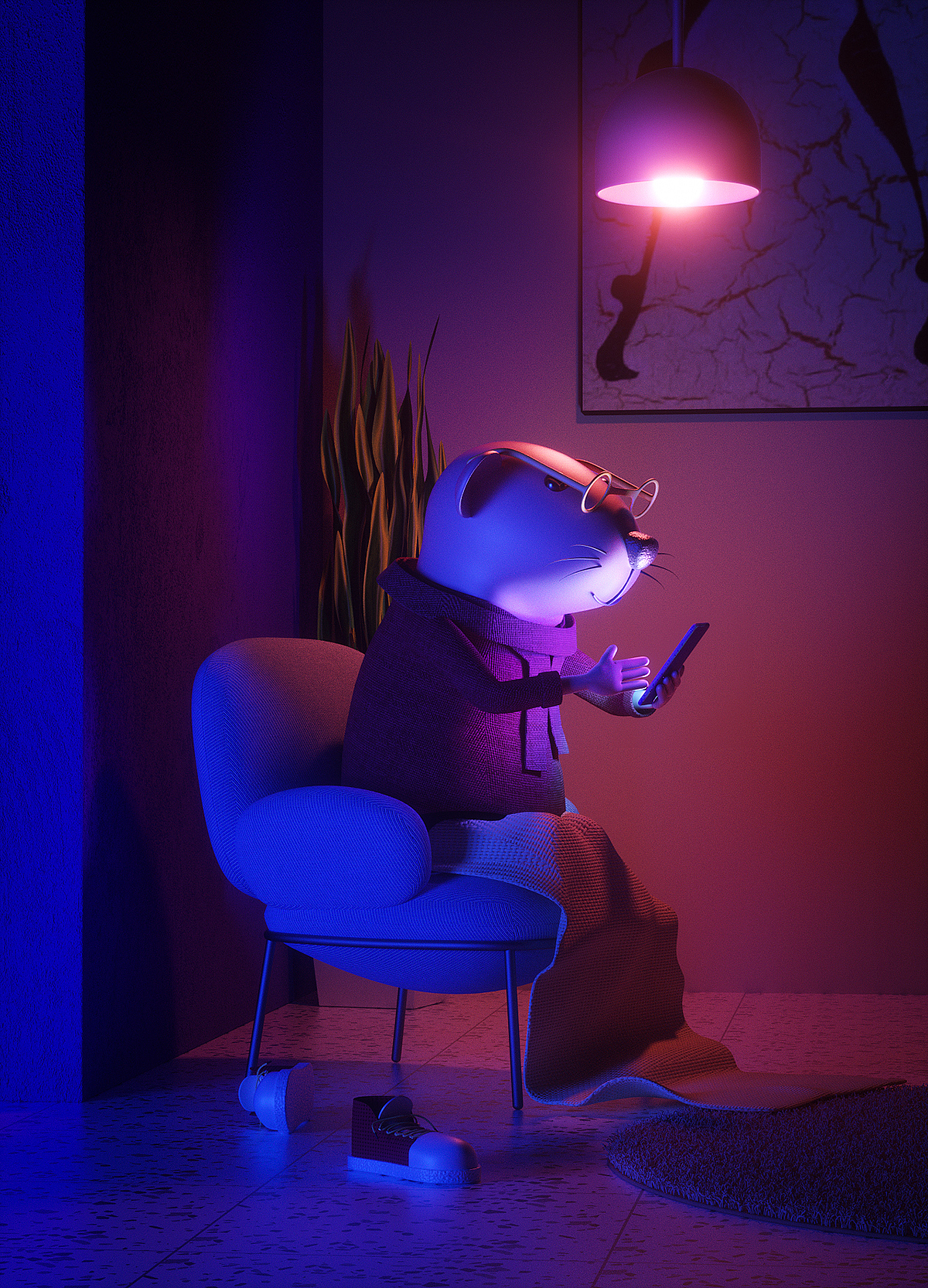 2020年1-4月三维作品整理 C4D&OC（图ZMjA0NjgxNjE2） - 场景 - 站酷设计师一凡YFAN原创素材 - 站酷ZCOOL