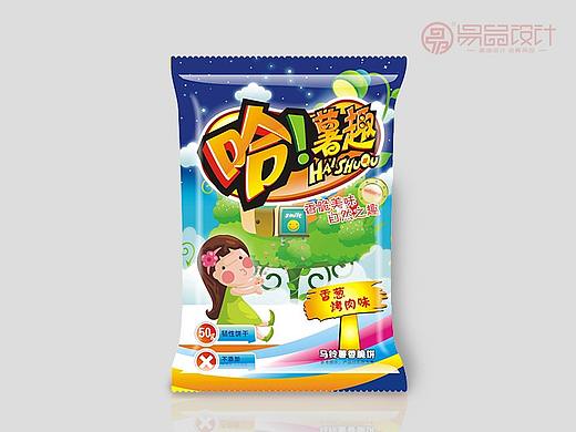 饼干包装设计薯片薯条包装袋设计小食品包装袋设计公司