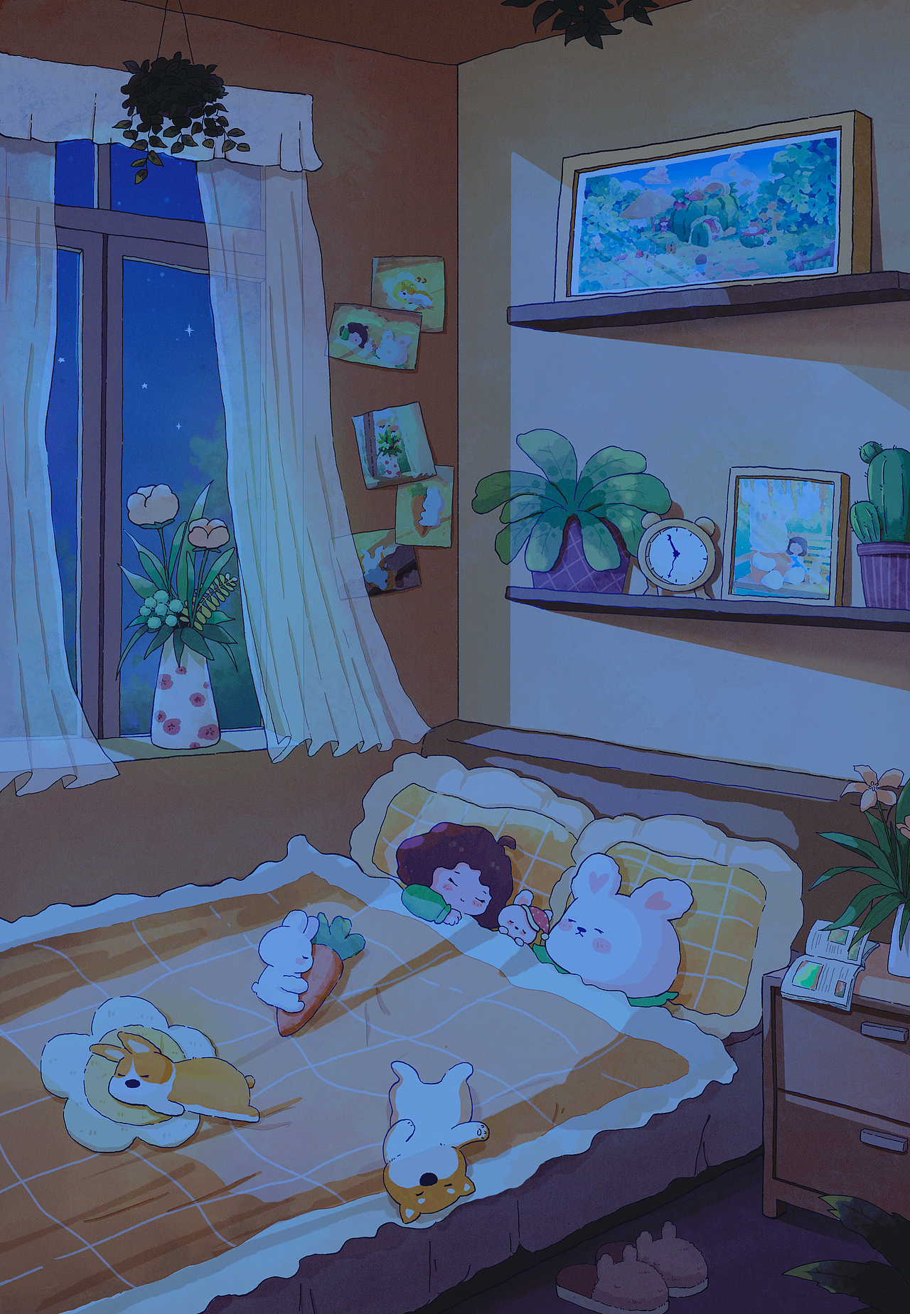 早~（图ZMzIzNTc2Mjg4） - 儿童插画 - 站酷设计师鹿青一原创素材 - 站酷ZCOOL