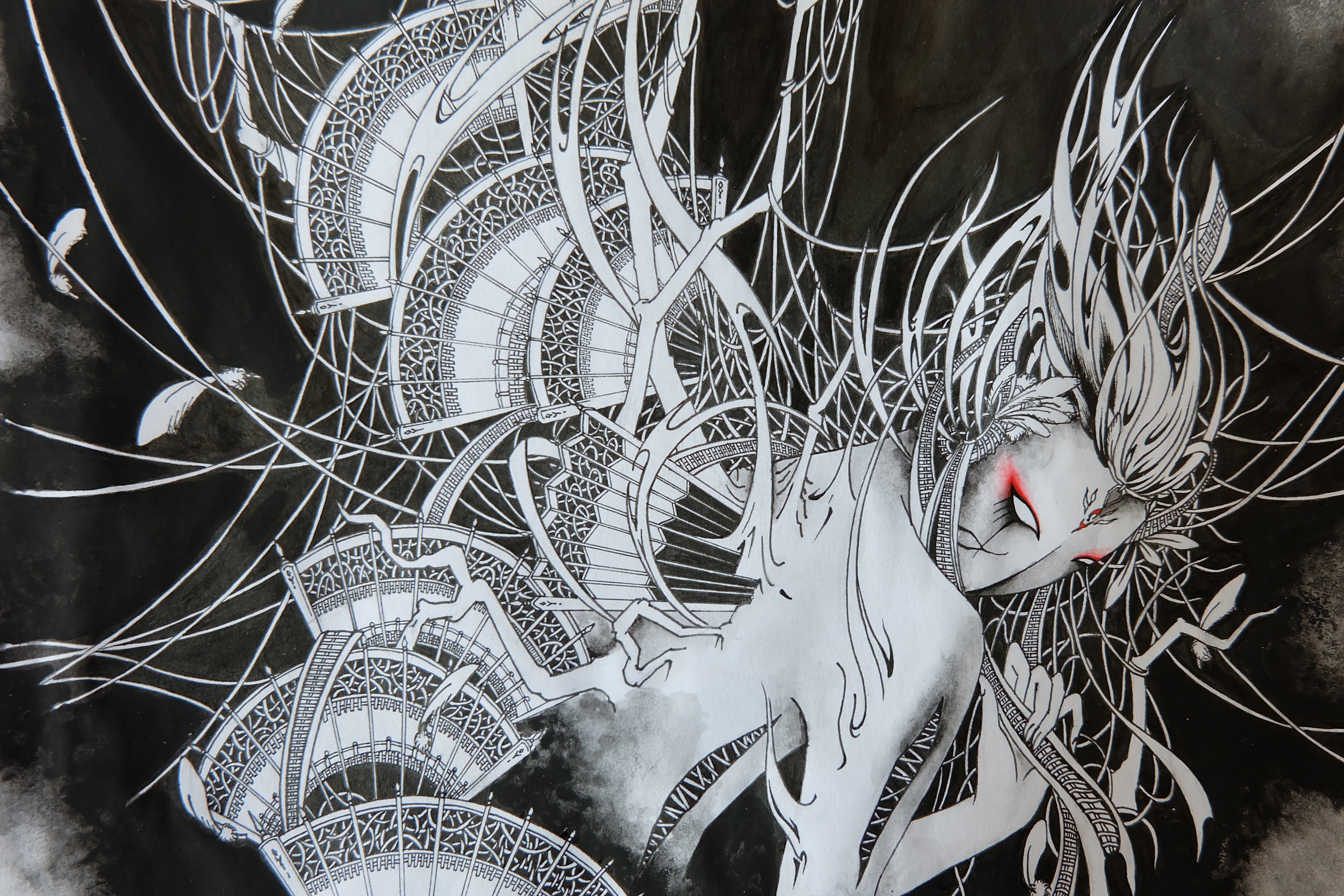 临摹# 《岂泠》(原画:viki_lee)