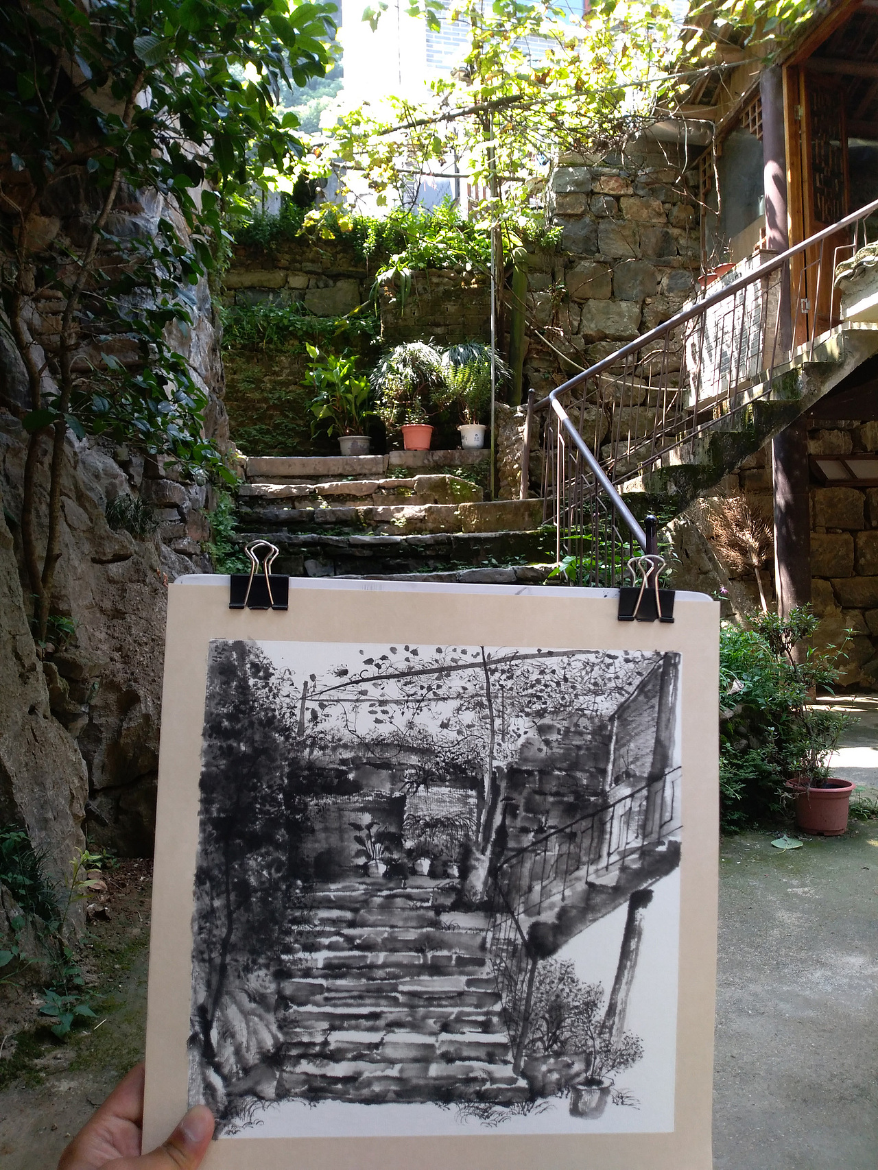 手绘旅行-2019年尹成伟西南写生之旅(三)