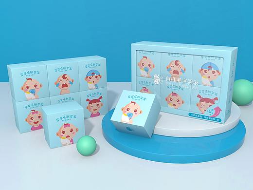 宝宝胚芽米-品牌包装设计（个人主页-ZNDI3NjM4MDA=） - 包装 - 站酷设计师伍所谓了原创素材 - 站酷ZCOOL